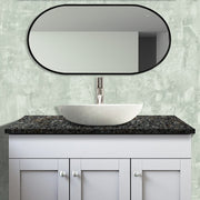 Pepster Round Cast Concrete Vessel Sink - Cream