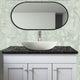 Pepster Round Cast Concrete Vessel Sink - Cream