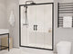 Anzzi SD-AZ15-01MB Romance Series Sliding Framed Shower Door
