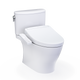 TOTO MW4423346CUFG#01 WASHLET+ Nexus 1G Two-Piece Elongated 1.0 GPF Toilet with S2 Bidet Seat, Cotton White