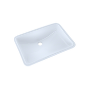 TOTO LT540G#01 21-1/4" x 14-3/8" Large Rectangular Undermount Bathroom Sink with CEFIONTECT, Cotton White