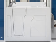 Meditub 2853LWS Celeste Series 53 - 60 in x 28 in. Left Drain Soaking Walk-in Tub in White lifestyle