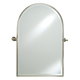Afina RM-830 Radiance 20" W x 30" H Arch Top Brass Framed Bevel Mirror with Gear Tilt Brackets
