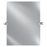 Afina RM-640-P Radiance 30" W x 36" H Rectangular Frameless Polished Edge Mirror with Decorative Tilt Brackets