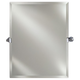 Afina RM-624 Radiance 24" W x 30" H Rectangular Frameless Bevel Mirror with Decorative Tilt Brackets