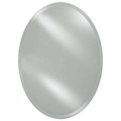 Afina RM-326 Radiance 18" W x 26" H Frameless Oval Bevel Wall Mirror