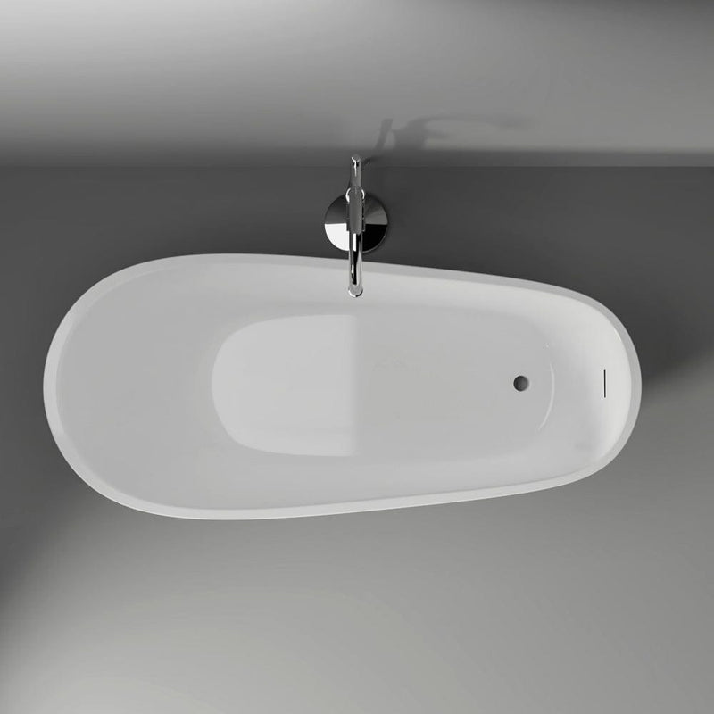 Magnus 136694 Acrylic Slipper Freestanding Tub With Insulation