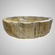 Ramona Petrified Wood Vessel Sink - Yellow Interior