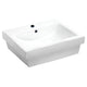Anzzi LS-AZ117 Neptune Series Ceramic Vessel Sink White