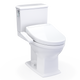 TOTO MW4943346CEMFG#01 WASHLET+ Connelly Two-Piece Elongated Dual Flush 1.28 and 0.9 GPF Toilet and WASHLET S2 Bidet Seat, Cotton White