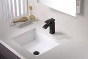 Anzzi L-AZ037 Revere Series Single Hole Single-Handle Low-Arc Bathroom Faucet Matte Black - view 12