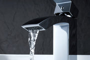 Anzzi L-AZ037 Revere Series Single Hole Single-Handle Low-Arc Bathroom Faucet Polished Chrome - view 5