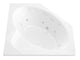 Atlantis Whirlpool 6060SWR Sublime 60 x 60 Corner Whirlpool Jetted Bathtub