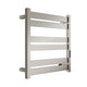 Anzzi Starling 6-Bar Wall Mounted Electric Towel Warmer Rack in Brushed Nickel