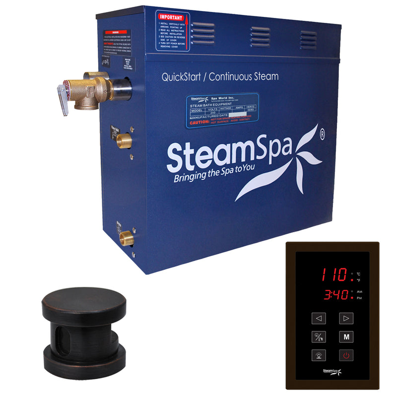 SteamSpa Oasis Series Generator Round - Oil Rubbed Bronze
