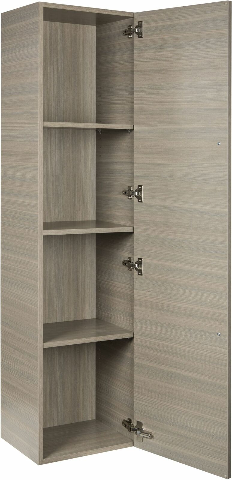 Cutler FV LINEN TOWER ARIA Silhouette 15" W x 48" H Wall Mounted Linen Cabinet - Aria