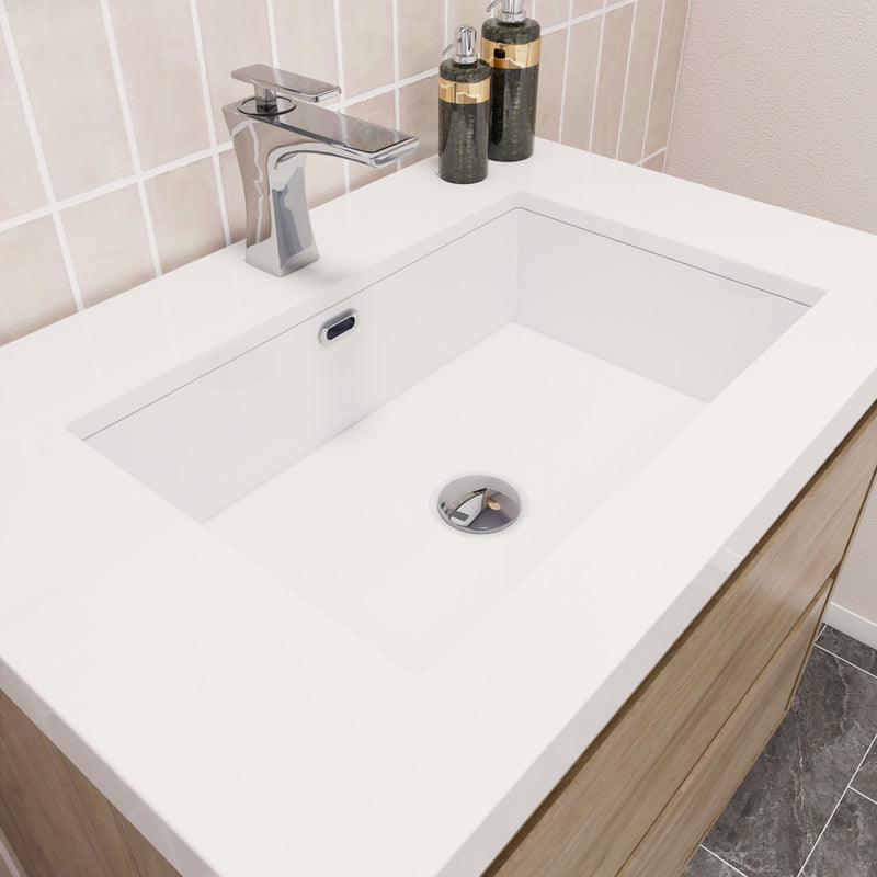 Moreno Bath SAGE30 Sage 30" Modern Floating Bathroom Vanity Set with Sink Top - view 8