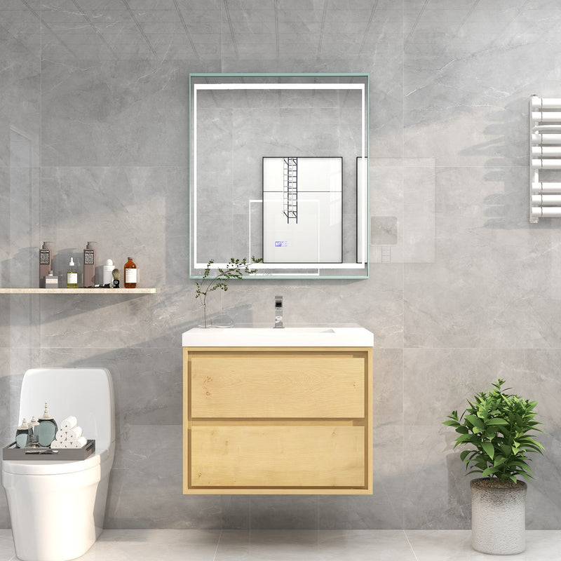 Moreno Bath SAGE30 Sage 30" Modern Floating Bathroom Vanity Set with Sink Top - view 7