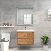 Moreno Bath SAGE30 Sage 30" Modern Floating Bathroom Vanity Set with Sink Top