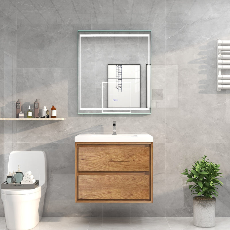 Moreno Bath SAGE30 Sage 30" Modern Floating Bathroom Vanity Set with Sink Top