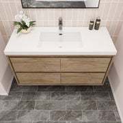 Moreno Bath SAGE48S Sage 48" Modern Floating Bathroom Vanity Set with Single Sink Top - view 10