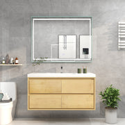 Moreno Bath SAGE48S Sage 48" Modern Floating Bathroom Vanity Set with Single Sink Top - view 8