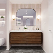 Moreno Bath SAGE60D Sage 60" Modern Floating Bathroom Vanity Set with Double Sink Top - view 6