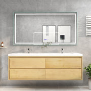 Moreno Bath SAGE72D Sage 72" Modern Floating Bathroom Vanity Set with Double Sink Top - view 5