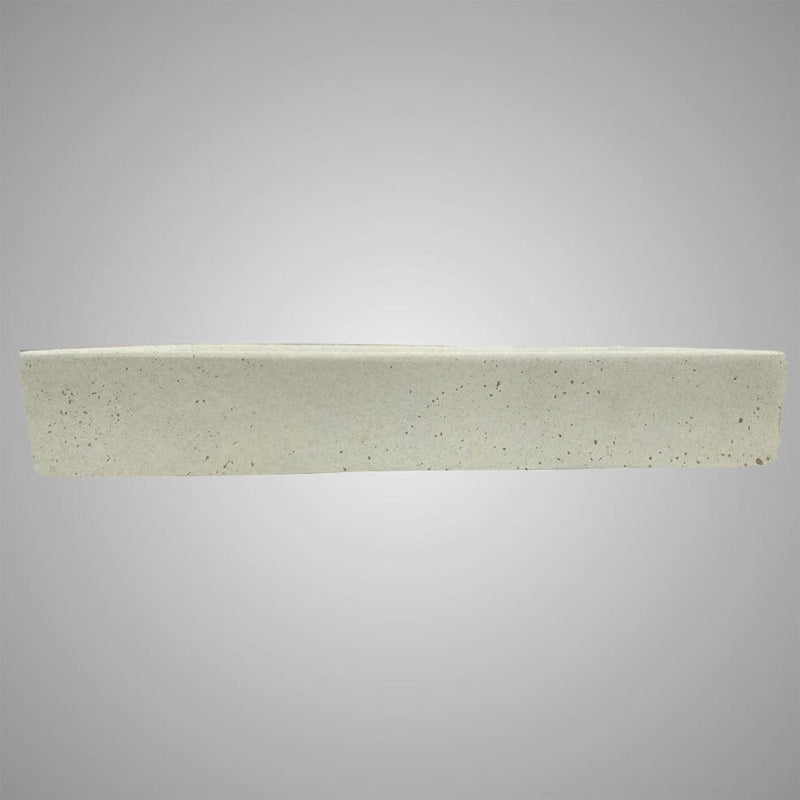 Sapa Rectangular Cast Concrete Vessel Sink - Cream
