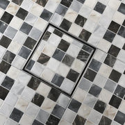 Sassari Square Shower Drain for Tile Insert