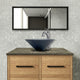 Saster Round Cast Concrete Vessel Sink - Black