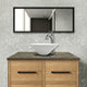 Saster Round Cast Concrete Vessel Sink - White