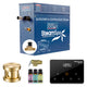 SteamSpa Oasis Series Generator Round Wireless Auto Drain - Gold