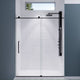Anzzi SD-AZ13-02MB Madam Series 56 to 60 in. x 76 in. Sliding Frameless Shower Door in Matte Black with Tsunami Guard