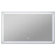 36-in. x 60-in. Frameless LED Front/Back Light Bathroom Mirror w/Defogger