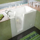 Meditub 3054LWA Walk-In 30 x 54 Left Drain White Air Jetted Walk-In Bathtub