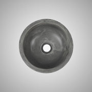 Small Sardis Round Cast Concrete Vessel Sink - Dusk Grey