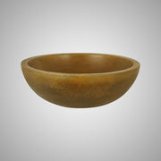 Small Sardis Round Cast Concrete Vessel Sink - Vintage Brown