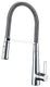 Anzzi Apollo Single Handle Pull-Down Sprayer Kitchen Faucet in Polished Chrome