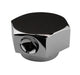 SteamSpa Drainage Valve Head in Brushed Nickel
