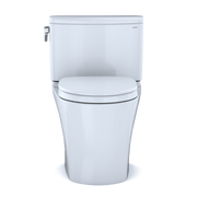 TOTO MS442124CUFG#01 Nexus 1G Two-Piece Elongated 1.0 GPF Universal Height Toilet with CEFIONTECT and SS124 SoftClose Seat, WASHLET+ Ready, Cotton White - view 8