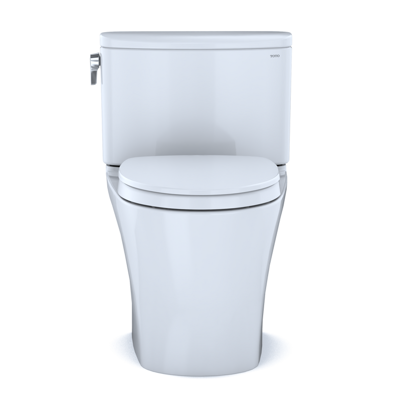 TOTO MS442124CUFG#01 Nexus 1G Two-Piece Elongated 1.0 GPF Universal Height Toilet with CEFIONTECT and SS124 SoftClose Seat, WASHLET+ Ready, Cotton White - view 8