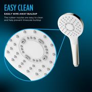 TOTO TBW01009U4#CP G Series 1.75 GPM Single Spray 4 inch Round Handshower with COMFORT WAVE Technology, Polished Chrome - view 4