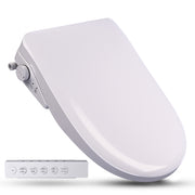Anzzi TL-AZEB107UWH Electric Bidet Seat with Auto Lid, Heated, Warm Water, Air Dryer, Self Cleaning, Lady Wash, Deodoriz