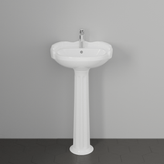 Stanfield Vitreous China Pedestal Sink - Large