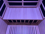 SteamSpa SC-SS0008-2P 1-2 Person Indoor Infrared Sauna in Hemlock, 40.5 x 46.5 in. - view 5