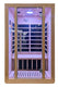 SteamSpa SC-SS0008-2P 1-2 Person Indoor Infrared Sauna in Hemlock, 40.5 x 46.5 in.
