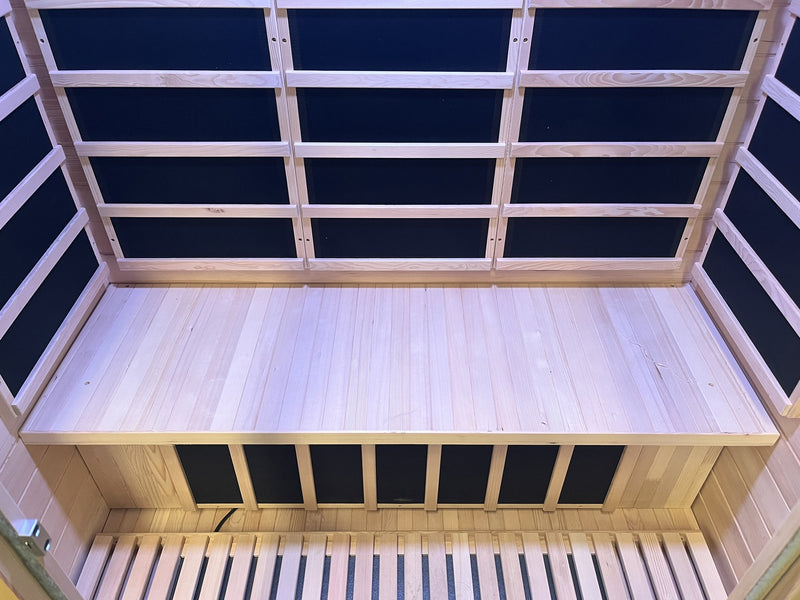 SteamSpa SC-SS0008-3P 3-Person Indoor Infrared Sauna in Hemlock, 40.5 x 60.2 in. - view 6