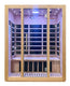 SteamSpa SC-SS0008-3P 3-Person Indoor Infrared Sauna in Hemlock, 40.5 x 60.2 in.