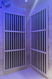 SteamSpa SC-SS0009-0S 1-2 Person Indoor Infrared Sauna in Hemlock, 47 x 49.5 in. - view 6